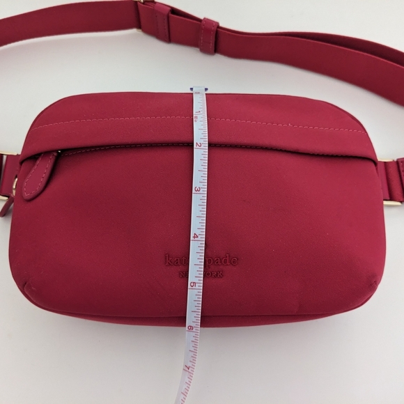 EUC! Kate Spade New York Rainbow Collection Belt Bag In Red - Picture 11 of 16